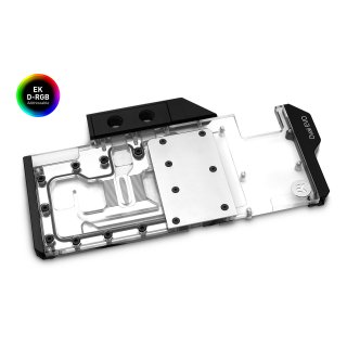 EK Water Blocks EK-Quantum Vector Dual Evo RTX 2070/2080 D-RGB - Nickel + Plexi