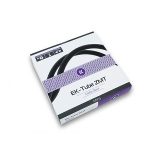 EK Water Blocks EK-Tube ZMT Matte Black 11.1/16.1mm (3m RETAIL)
