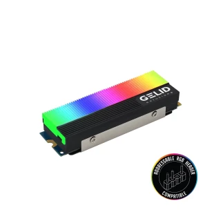 Gelid GLINT ARGB M.2 2280 SSD Cooler