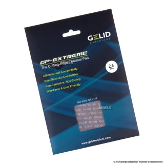 Gelid GP-Extreme Thermalpad 120x120x2.5mm TP-GP01-S-F