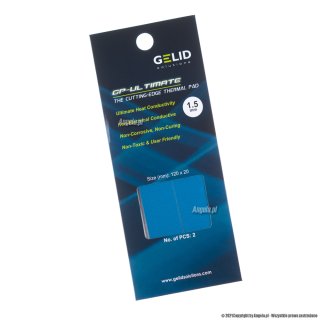 Gelid GP-Ultimate thermalpad 120x20x1.5mm 2pcs TP-VP04-R-C