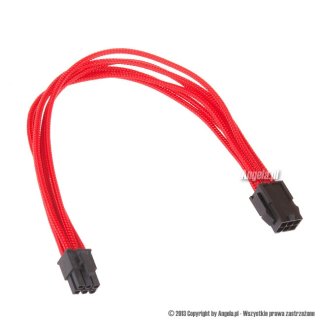 Gelid przedłużacz PCI-E 6pin 30cm czerwony