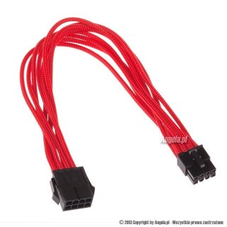 Gelid przedłużacz PCI-E 6+2pin 30cm czerwony