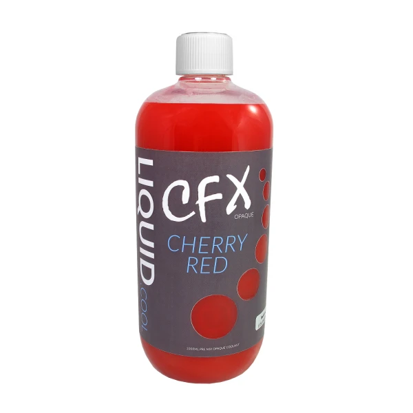 Liquid.cool CFX Pre Mix Opaque Performance Coolant - 1000ml - Cherry Red