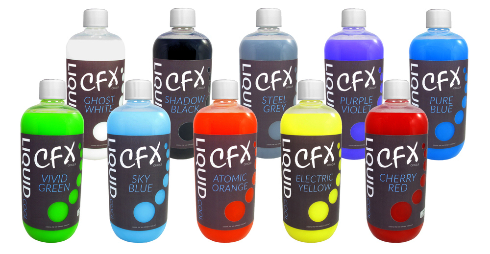 Liquid.cool CFX Pre Mix Opaque Performance Coolant - 1000ml - Electric Yellow