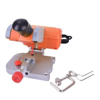 Mini Bench Cut-off Saw with Steel Blade and Adjust Miter Gauge