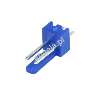 mod/smart Fan Power Connector 2Pin plug - UV-reactive blue
