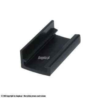 Mod/smart PSU Power Connector end cap  90° 4pin molex x - black