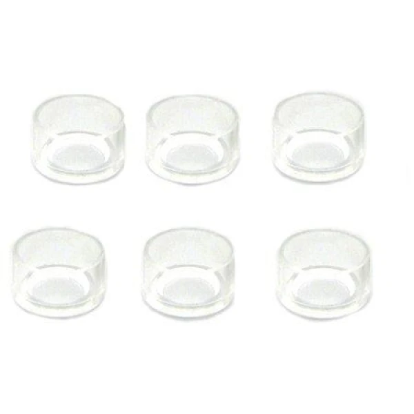 Monsoon Hardline Spare Polycarbonate Lock Collar 6 Pack - 1/2" OD (13mm)