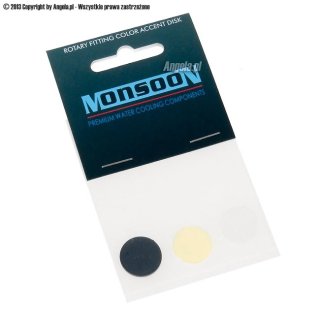 Monsoon Standard Rotary Accent Disk - Matte Black