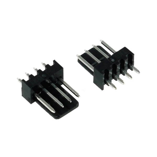 Phobya Fan Power Connector 4Pin PWM male - 2 pcs black