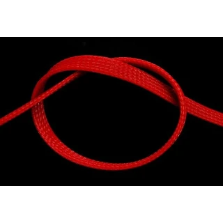 Phobya Flex oplot 10mm (3/8") UV red 1m