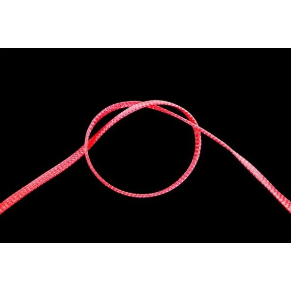 Phobya Flex oplot 6mm (1/4") UV red 1m