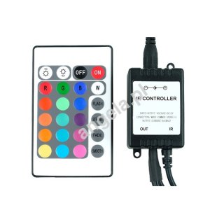 Phobya LED-Flexlight RGB controller with IR-Remote controller