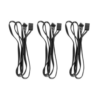 Phobya przedłużacz 3pin 80cm (3 pack)