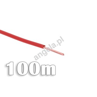 Phobya przewód miedziany 2.3mm - czerwony 100m
