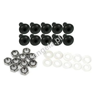 Phobya radiator grills mounting screw kit - black