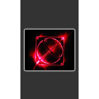 Sunbeam Led Fan Grill 80mm Quake III czerwony