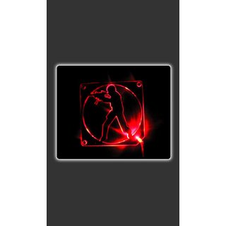 Sunbeam Led Fan Grill 80mm Counter Strike czerwony