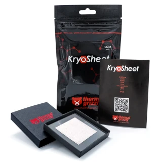 Thermal Grizzly KryoSheet graphene thermal pads - 38x38 mm