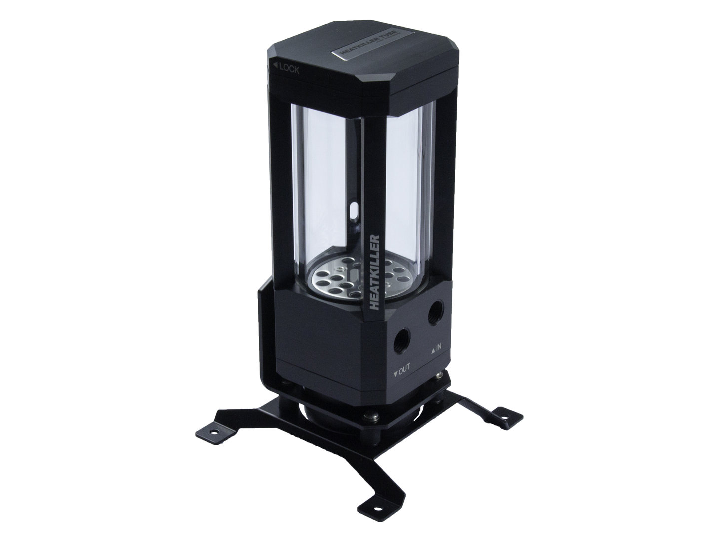 Watercool HEATKILLER® Tube - Stand for fan mounting (140mm fans)