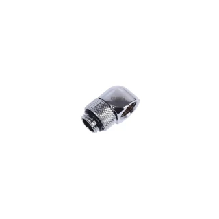 Alphacool HF adapter obrotowy 90° G1/4" na IG1/4" - Chrome