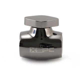 XSPC Ball Valve Black Chrome