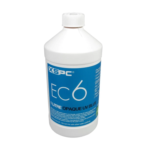 XSPC EC6 Premix Opaque Coolant - UV Blue