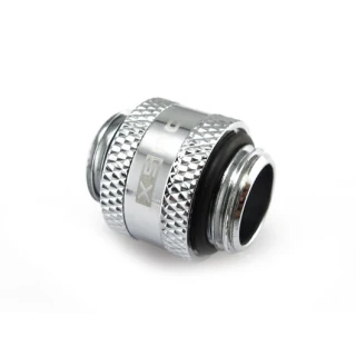 XSPC G1/4 11mm Male To Male Rotary Fitting - Chrome