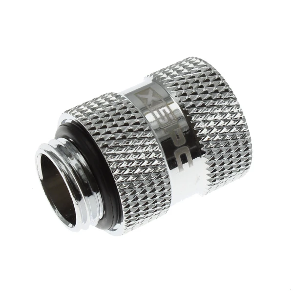XSPC G1/4 20mm Male To Female Fitting - Chrome