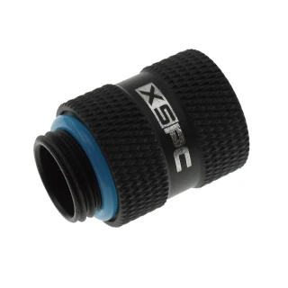 XSPC G1/4 20mm Male To Female Fitting - Matt Black