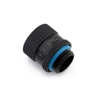 XSPC G1/4” Male to Female Rotary Fitting (Matte Black)