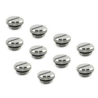 XSPC G1/4″ Plug (Chrome) V2 - 10 Pack