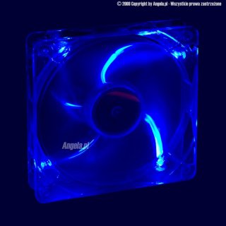 Yate Loon 120mm 1350rpm LED niebieski UV D12SL-12
