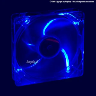 Yate Loon 120mm 1350rpm LED niebieski UV D12SL-12