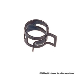 Zacisk na wąż 15-17mm metalowy czarny