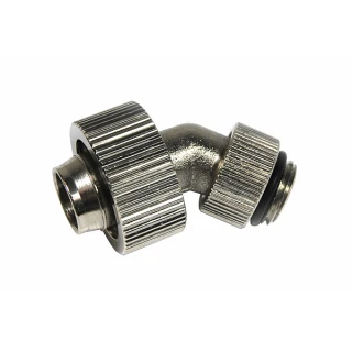 Złączka kątowa 45° SK 13/19 G1/4" obrotowa kompact