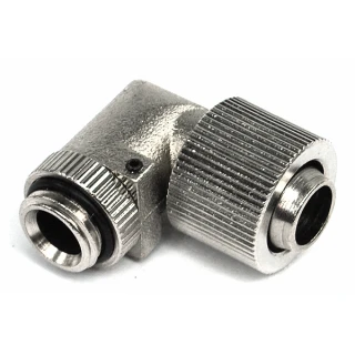 Złączka kątowa 90° SK 10/13 G1/4'' obrotowa