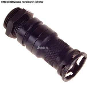 Złączka Quick-release IG1/4 with bulkhead thread to coupling - matt black